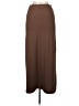 Shein Solid Brown Casual Skirt Size 6 - photo 2