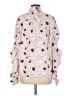 Baum Und Pferdgarten 100% Polyester Ivory Long Sleeve Button-Down Shirt Size EU 38 / US 8 - photo 2