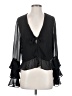 Tularosa 100% Polyester Black Long Sleeve Blouse Size S - photo 1
