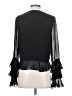 Tularosa 100% Polyester Black Long Sleeve Blouse Size S - photo 2