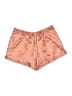 Silence and Noise 100% Polyester Metallic Orange Shorts Size XS - photo 2