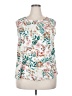 Tempted White Sleeveless Blouse Size 2X - photo 1