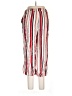 Eden & Olivia Stripes White Casual Pants Size L - photo 2