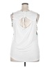 Tempted White Sleeveless Blouse Size 2X - photo 2