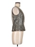 Lord & Taylor Gray Sleeveless Top Size 6 (petite) - photo 4