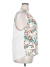 Tempted White Sleeveless Blouse Size 2X - photo 4