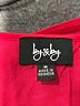 By & By 100% Polyester Pink Short Sleeve Blouse Size M - photo 7