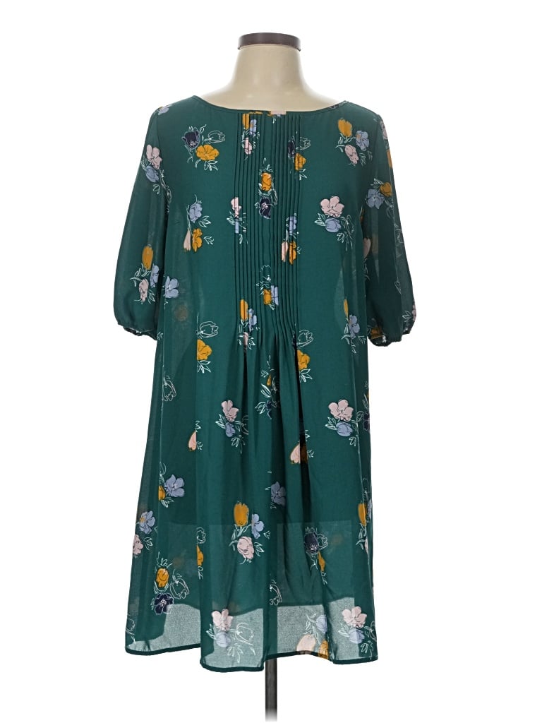 Pre-owned Modcloth Casual Dress In Teal
