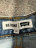 RE/DONE Blue Denim Skirt Size 24 waist - photo 4