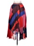 Suncoo Color Block Red Casual Skirt Size XS - photo 1