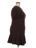 Calvin Klein Chevron-herringbone Brown Casual Dress Size 6 (estimated) - photo 4