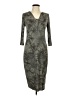 Bar III Camo Gray Cocktail Dress Size L - photo 1