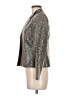 Lord & Taylor 100% Polyester Metallic Gray Blazer Size 6 (petite) - photo 5