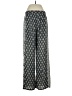 Braeve 100% Rayon Print Gray Casual Pants Size S - photo 2