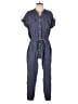 Pinch Solid Blue Jumpsuit Size S - photo 1
