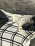Soft Joie 100% Polyester Checkered-gingham Gray Casual Dress Size M - photo 6