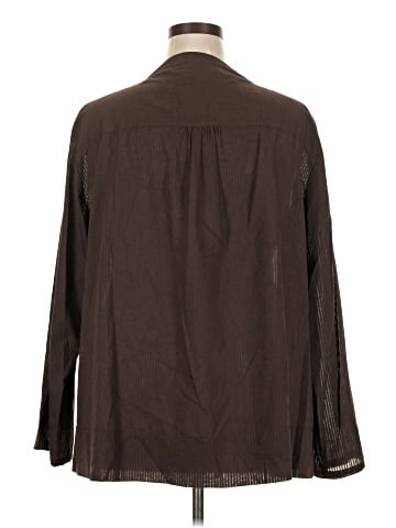 MICHAEL Michael Kors Long Sleeve Blouse (view 2)