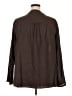 MICHAEL Michael Kors Brown Long Sleeve Blouse Size 3X - photo 2