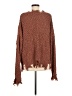 Wishlist 100% Polyester Brown Pullover Sweater Size M - photo 2