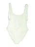 Lovewave Solid Ivory One Piece Swimsuit Size S - photo 2