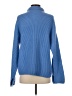 H&M Blue Turtleneck Sweater Size S - photo 2
