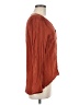 Atmosphere 100% Viscose Orange Long Sleeve Blouse Size 6 - photo 4