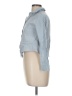 Camellia 100% Rayon Blue Long Sleeve Button-Down Shirt Size M - photo 5