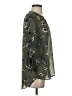 Q&A 100% Polyester Green 3/4 Sleeve Blouse Size S - photo 4