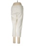 Basic Editions Ivory Casual Pants Size 6 - photo 2