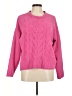 American Eagle Outfitters 100% Polyester Hearts Pink Pullover Sweater Size M - photo 1