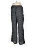 Bebop 100% Rayon Polka Dots Silver Casual Pants Size XL - photo 2