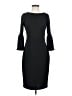 Calvin Klein Solid Black Cocktail Dress Size 4 - photo 1