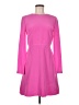 Tibi 100% Silk Solid Pink Casual Dress Size 8 - photo 1
