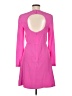 Tibi 100% Silk Solid Pink Casual Dress Size 8 - photo 2