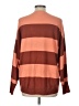 Ann Taylor LOFT Stripes Brown Pullover Sweater Size L - photo 2