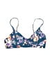 Express Floral Blue Swimsuit Top Size S - photo 1