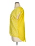 Truth 100% Polyester Stars Yellow Short Sleeve Top Size XL - photo 5