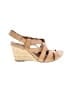 Clarks Tan Wedges Size 7 - photo 1