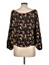 Rewind Black 3/4 Sleeve Blouse Size L - photo 2