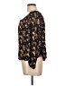 Rewind Black 3/4 Sleeve Blouse Size L - photo 5