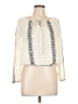 Max Studio 100% Cotton Ivory Long Sleeve Blouse Size L - photo 1
