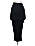 Boohoo Black Formal Skirt Size 4 - photo 1