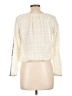 Max Studio 100% Cotton Ivory Long Sleeve Blouse Size L - photo 2