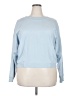 SAVVI Blue Sweatshirt Size 2X - photo 1