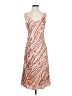 Bar III 100% Polyester Print Tan Cocktail Dress Size XS - photo 1