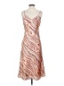 Bar III 100% Polyester Print Tan Cocktail Dress Size XS - photo 2