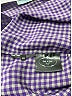 Prada Plaid Purple 3/4 Sleeve Blouse Size EU (IT) 38 / US 2 - photo 14
