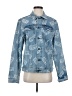 Obey 100% Cotton Graphic Blue Denim Jacket Size S - photo 1