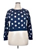 Steve Madden Stars Blue Pullover Sweater Size XXL - photo 1