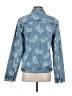 Obey 100% Cotton Graphic Blue Denim Jacket Size S - photo 2